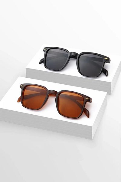 Rams Unisex Uv400 Protected Set of 2 Sunglasses