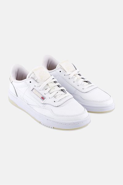 Reebok Women Court Peak Lace Up Sports Shoes, White