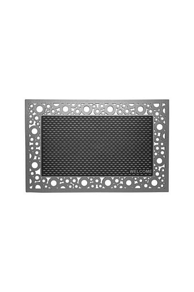 Efor Home Living Gray Mino Decorative Hooded Mat - 45x70, Model 4610