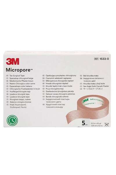 3M Micropore Estetik Burun Bandı Ref -1533-0 KUTU 24*LÜ