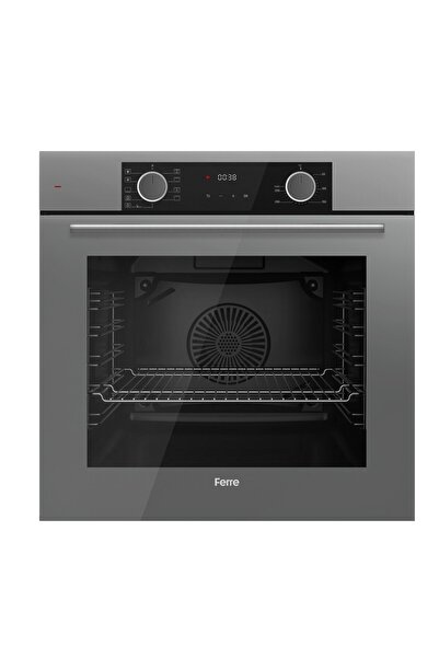 Ferre Fryart Sc Serisi Kaymaz Döküm Izgara Gri 3'lü Ankastre Set ( Xe63cpr-sc208-d088 )