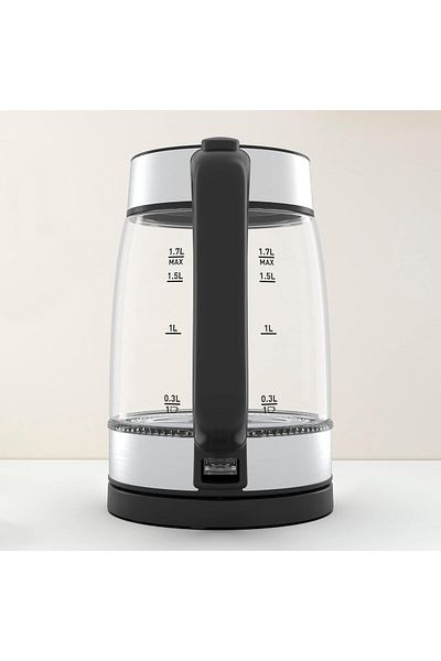 TEFAL Tefal Glass Kettle 1.7L, 18050-2200W