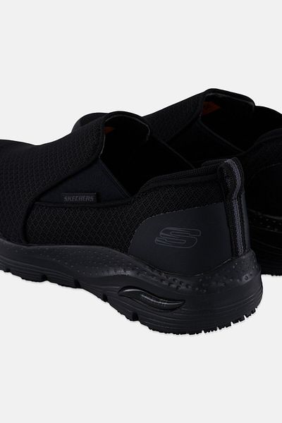 SKECHERS Women Arch Jannip Slip On Training Shoes, Black