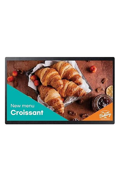 Samsung Display Profesional ADS LED Samsung 23.8" LH24QBCEBGCXEN, Full HD (1920 x 1080), HDMI, WiFi (Negru)