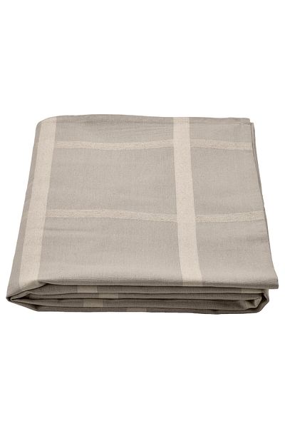 IKEA NISSÖGA Tablecloth, grey, 145 x 240 cm