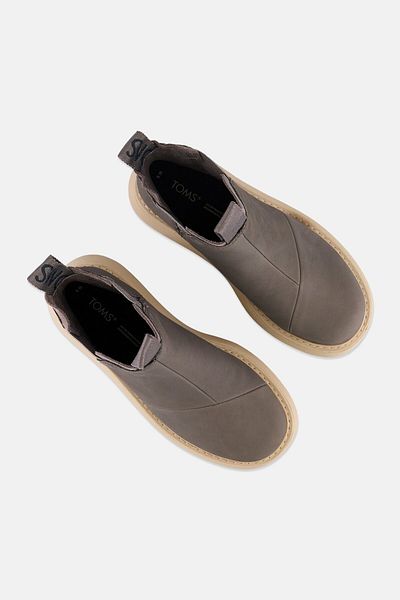Toms Women Alpargata Mallow Chelsea Slip On Ankle Boots, Grey