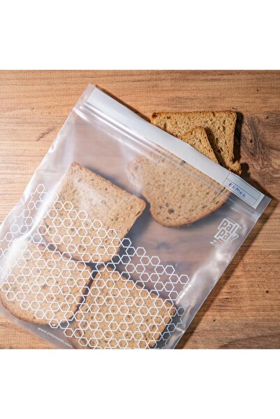 PALPAK Zip Bag Premium Çok Amaçlı Kilitli Poşet 18X22 Cm 20 Adet