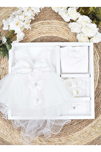 Fun Moment فستان طفل لحظة الفرح في صندوق هدايا - مجموعة من 4 قطع