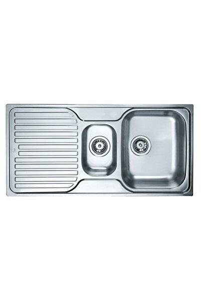 Teka PRİNCESS 60 B SOL DAMLALIKLI TEZGAH ÜSTÜ PASLANMAZ ÇELİK EVYE