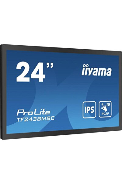 IIYAMA Monitor IPS LED Iiyama 23.8" TF2438MSC-B1, Full HD (1920 x 1080), HDMI, DisplayPort, Boxe