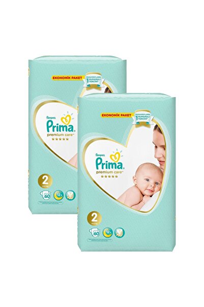 Prima Bebek Bezi Premium Care 2 Beden 120 Adet 4-8 KG