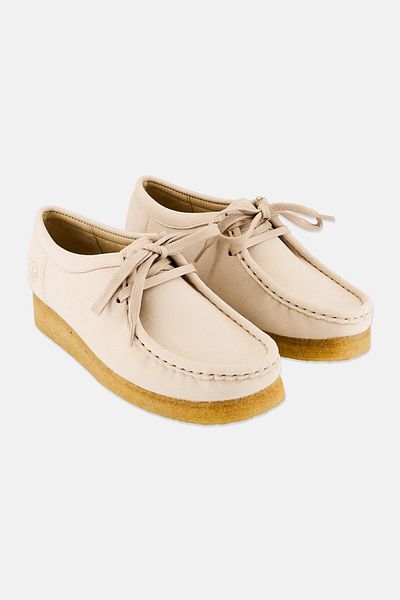 CLARKS Women Lace Up Casual Shoes, Beige