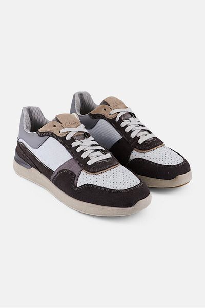 CLARKS Men Standard Racelite Tor Lace Up Shoes, Grey