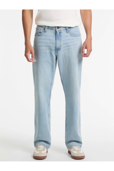 Guess Gj G15 Relaxed Taper Men's Blue Jeans M5Ga90D5M51-Gal1