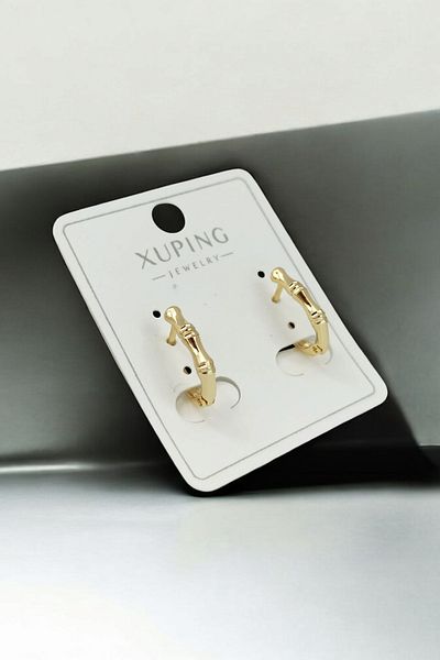 Çlk Accessories Xuping لا يفقد اللون الحد الأدنى من الخيزران البيضاوي 35736
