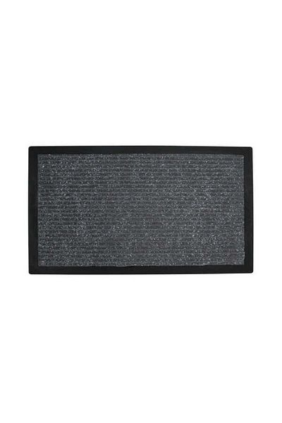 Efor Home Living Mino 4670 Gray Dehumidifying Mat - Carpet Mat, 45x70 Door Front Design