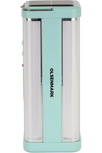Olsenmark Rechargeable LED Lantern | 4x20 SMD LED Tubes | Solar Panel | 5H Runtime | For Home & Outdoor Use