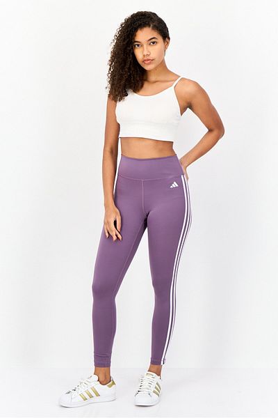 adidas Women Tight Fit 7/8 Training Leggings, Shadow Violet