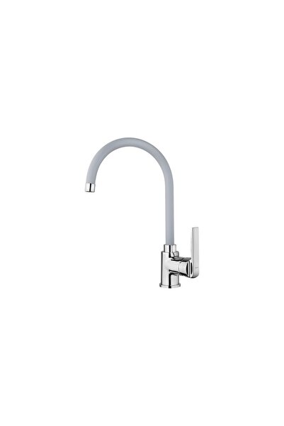 Teka صنبور مطبخ من السيراميك الرمادي طراز IN 995 مع خرطوشة قرصية