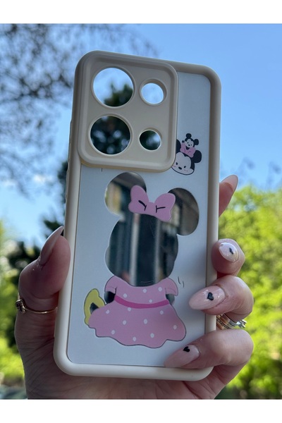 DÜNYA AKSESUAR xiaomi redmi note 13 pro 4g uyumlu mutlu kedi ayıcık sevimli ç...