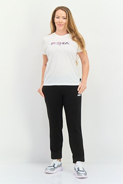 Puma Women Sportswear Fit Short Sleeves Outdoor T-Shirt, White