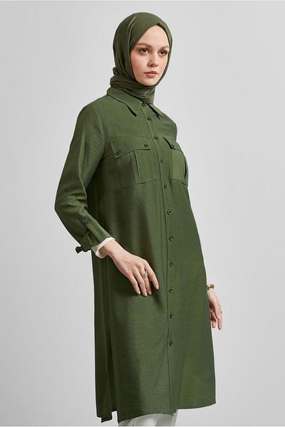 Alvina Shirt Leg Tunic 45438