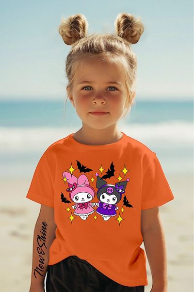 New Shine În căruciorul 6 și mai sus, 1 tricou este cadou pentru achiziții - Tricou pentru copii oversize imprimat Kuromi