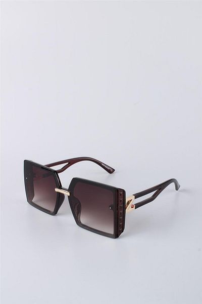 Silvio Monetti Brown Uv400 Protection Women's Sunglasses G25Sm2303Ar05