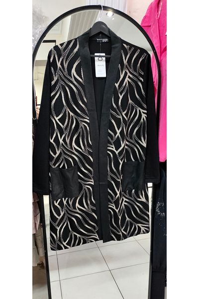 Serra Women's Plus Size Patterned Mother Jacket