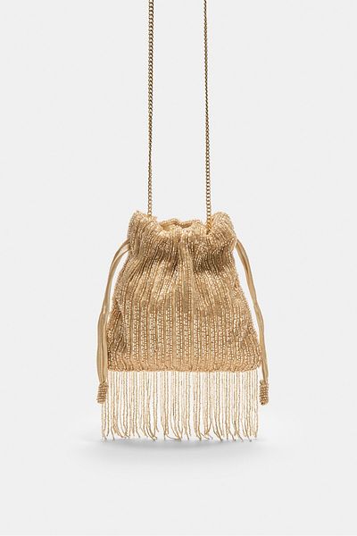 Stradivarius Crossbody bag with sequins