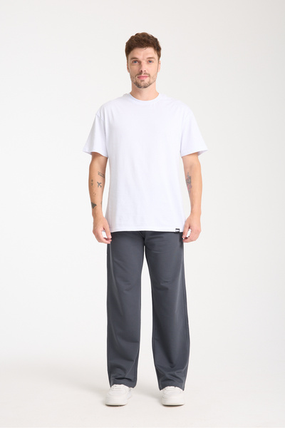 KAPHONE Men's Straight Leg Baggy Cut Sweatpants