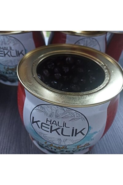 Halil Keklik Yağlı Sele Siyah Zeytin XL Teneke 1.8kg