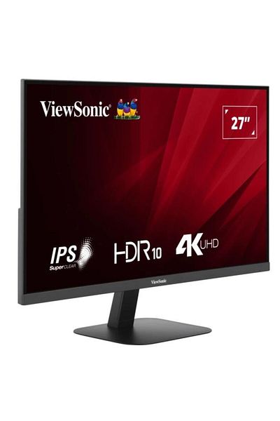 ViewSonic Monitor IPS LED ViewSonic 27" VA2708-4K-HD, UHD (3840 x 2160), HDMI, DisplayPort, 4 ms (Negru)