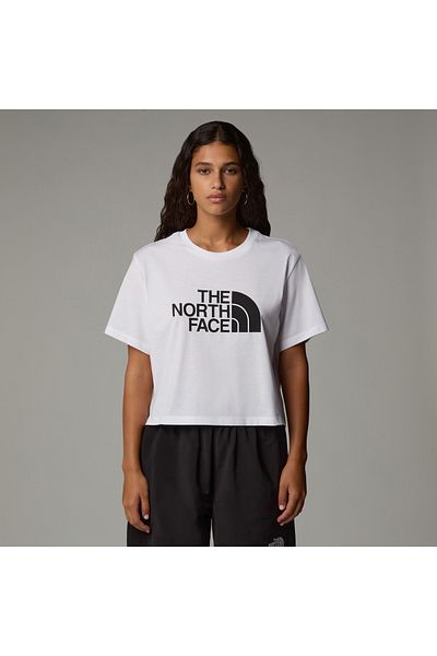 THE NORTH FACE Tnf White Easy Relaxed Crop Tee - W S/S