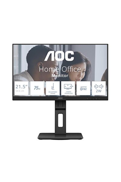 Aoc Monitor VA LED AOC 21,5" 22E2UMF, Full HD (1920 x 1080), VGA, HDMI, Displ...