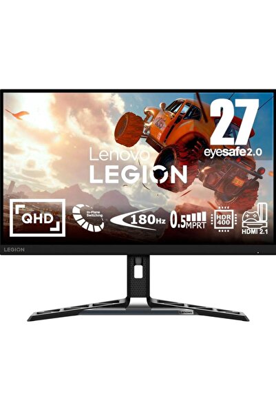 LENOVO Legion R27qe | 27" QHD Oyun Monitörü | 2560x1440 | 180Hz | 450 nit | 0...
