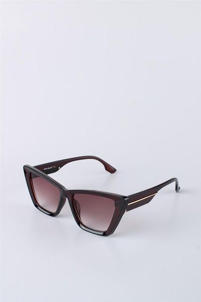 Silvio Monetti Brown Uv400 Protection Women's Sunglasses G25Sm8015R06