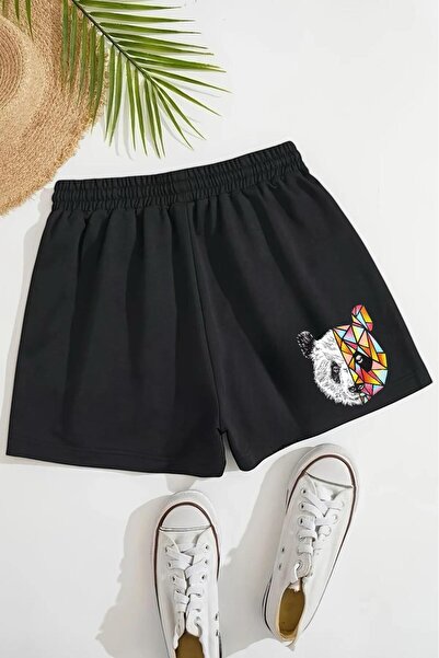 BENROMA Panda Printed Unisex Children's Shorts