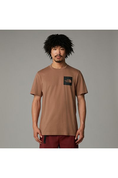 THE NORTH FACE Мъжка кафява тениска M SS Fine Tee
