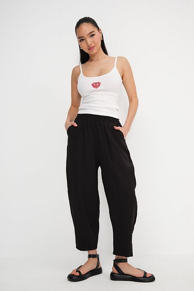 Addax Modal Shalwar Trousers - Pn0377-Pne