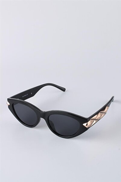 La Viva Siyah Altın Uv400 Koruma Kadın Güneş Gözlüğü G25lv16434r03