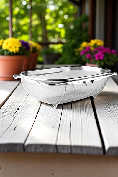 Vekorr Durable Steel Telescopic Strainer over Sink Expandable Practical Kitchen Helper