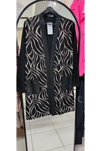 Serra Women's Plus Size Patterned Mother Jacket