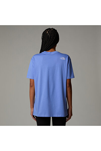THE NORTH FACE Γυναικείο μπλουζάκι μπλε Oversize - Essential Tshirt (NF0A87NQ0YI1)