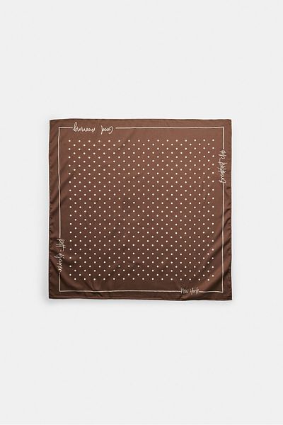 Stradivarius Polka dot scarf