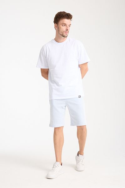 KAPHONE Men's Back Pocket Detailed Striped Shorts