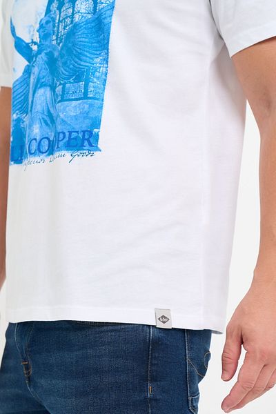 Lee Cooper Tricou barbat maneca scurta cu detalii grafice