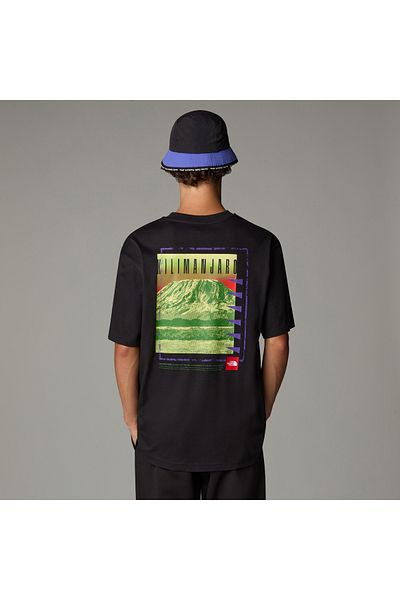THE NORTH FACE Μαύρο unisex t-shirt Axys oversized μπλουζάκι The North Face