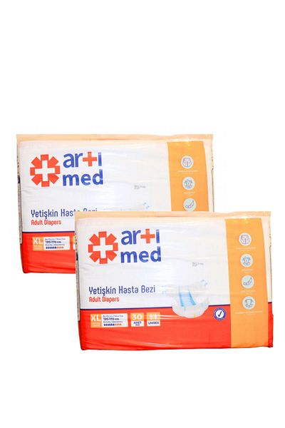 ARTİMED Artimed Adult Diaper XLarge 30's Unisex X 2