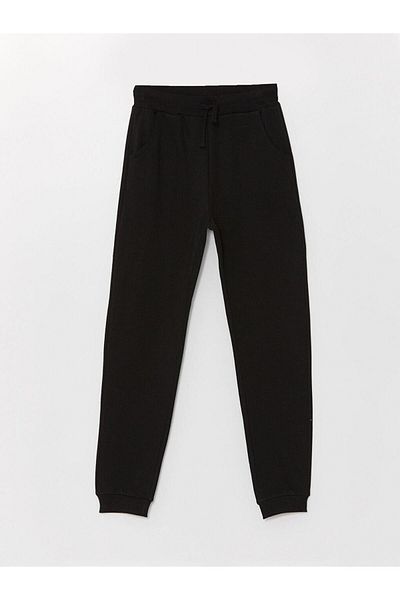 LC Waikiki Girls' Jogger Sweatpants with Elastic Waist